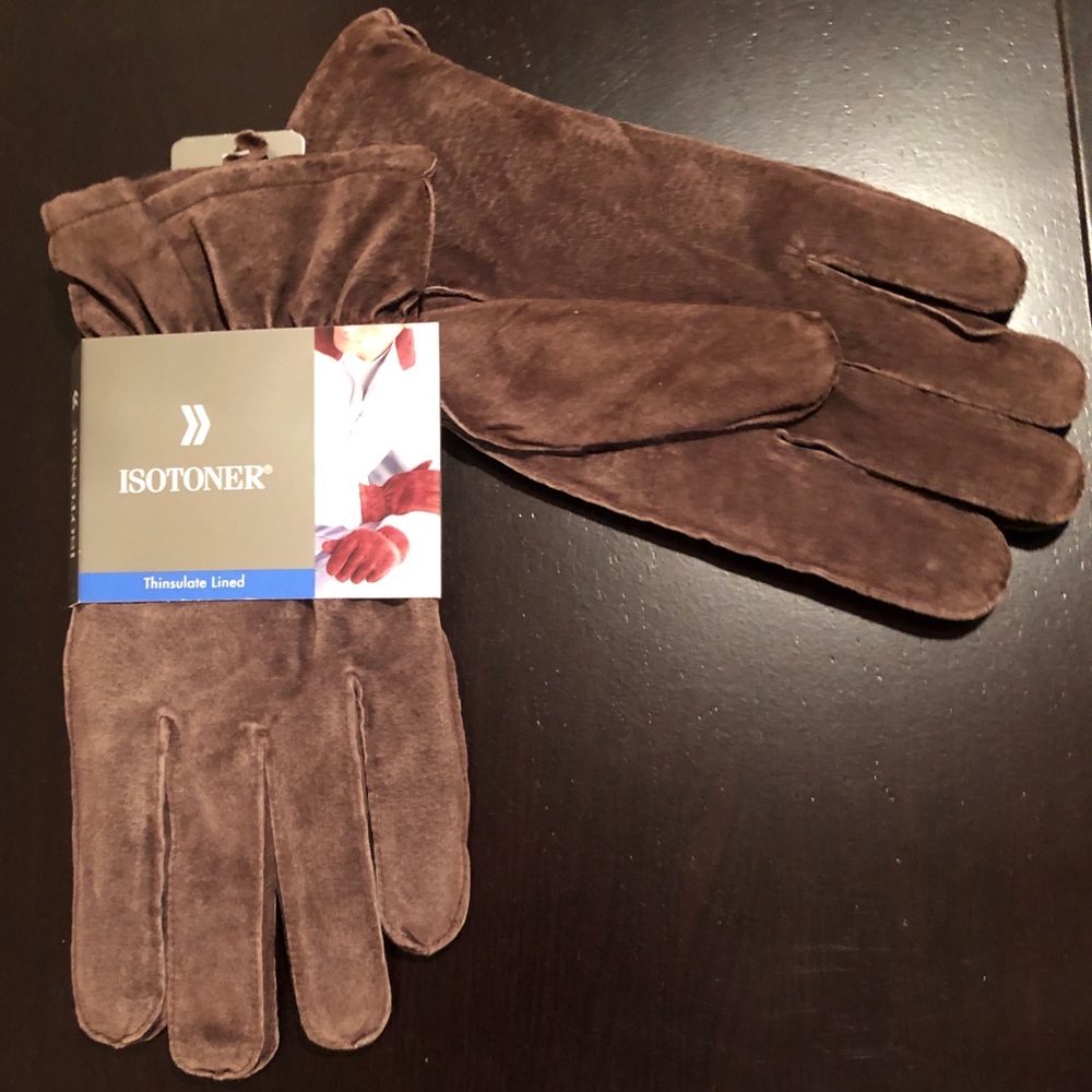 Vintage Isotoner Thinsulate 3M leather gloves